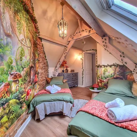 La Foret Enchantee - Maison Avec Cheminee Et Jardin