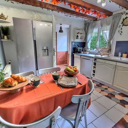 La Foret Enchantee - Maison Avec Cheminee Et Jardin Prázdninový dům Compiègne